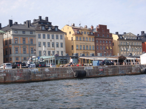 Stockholm Harbor/Waterway.